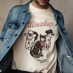 SOLD Meowboys Tee
